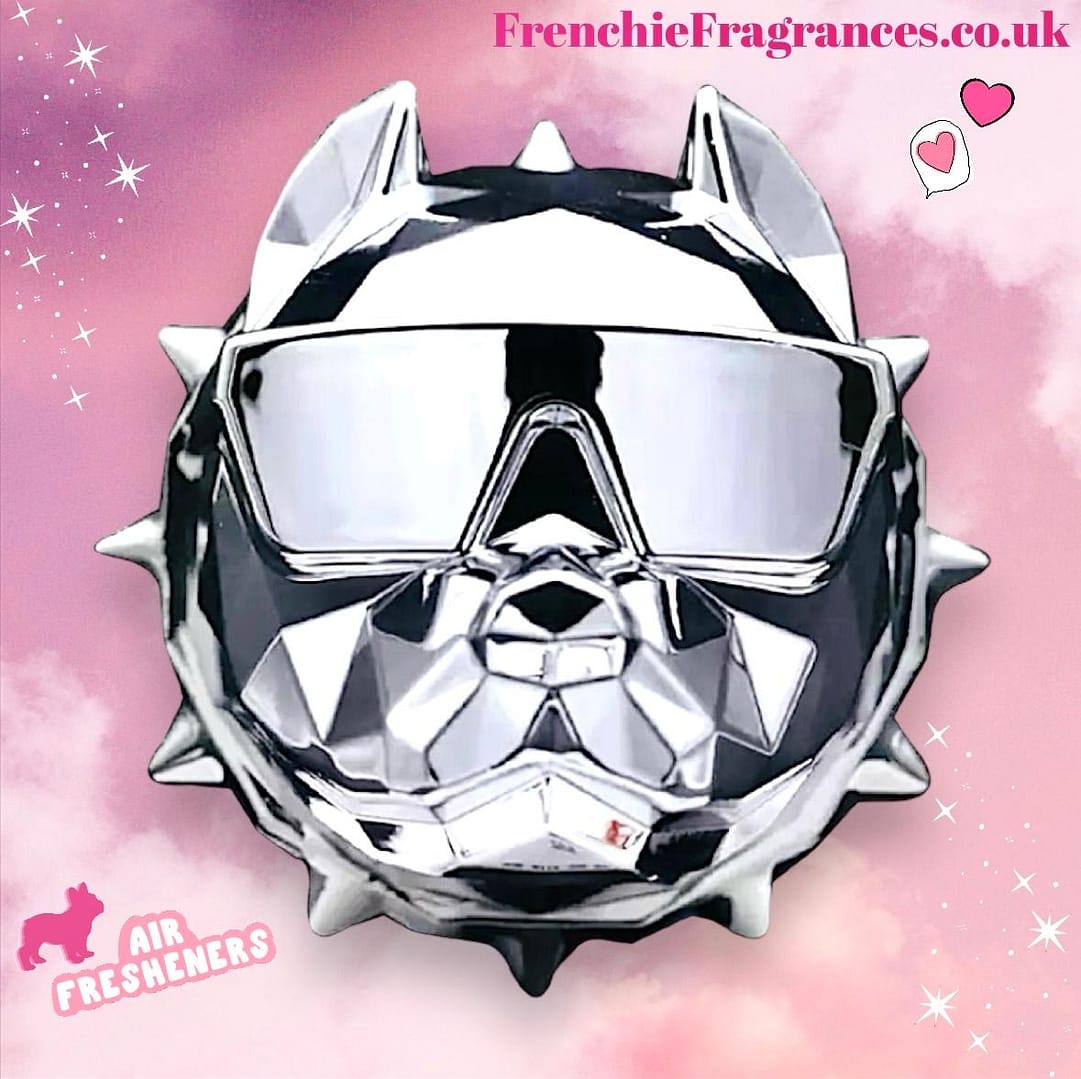 Car Air Freshener Bulldog Black