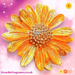 Fancy Flower Wax Melt Orange