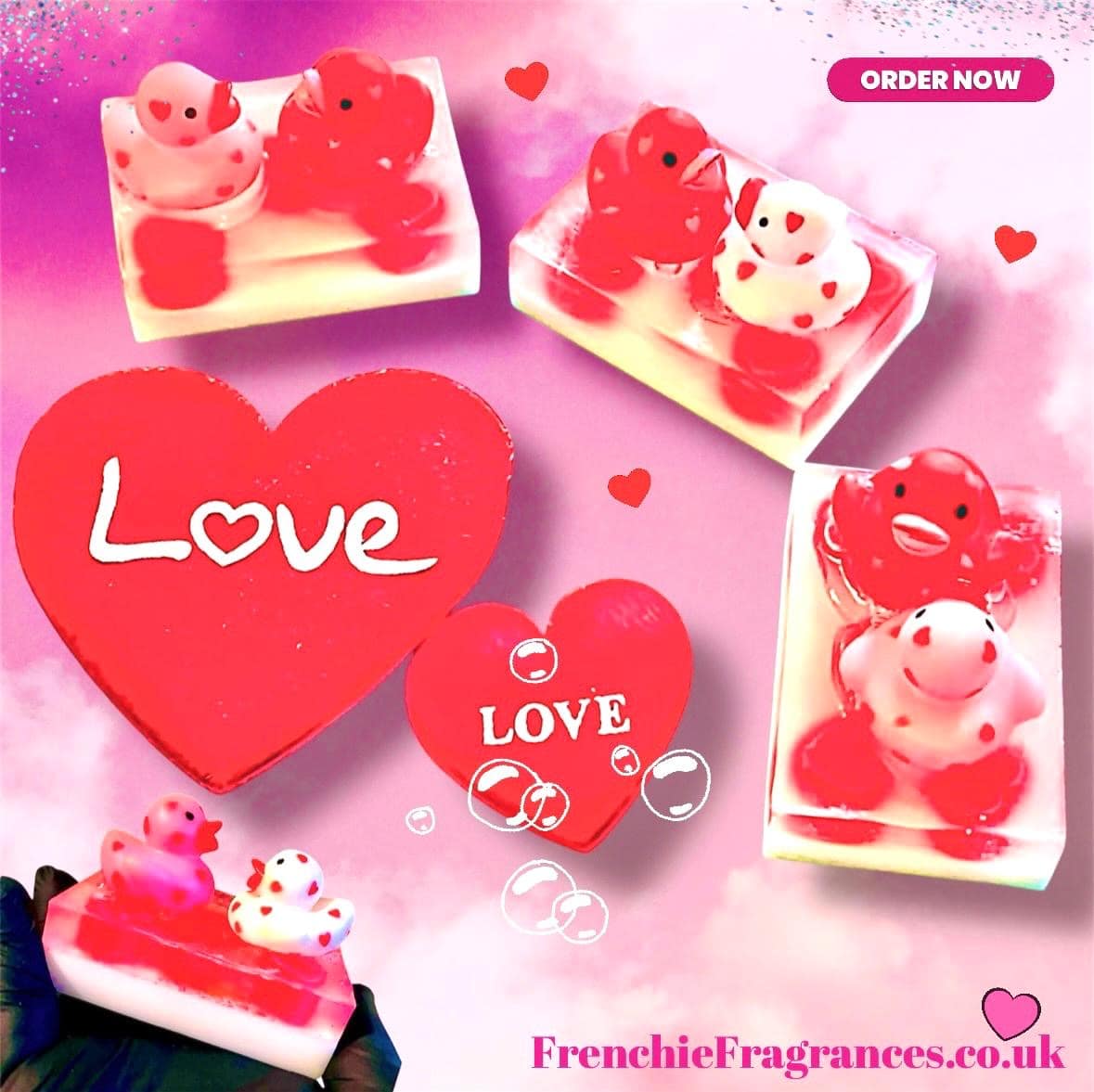 Novelty Love Duck Soap