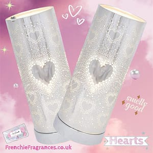 Sliver Heart Aroma Touch Lamp