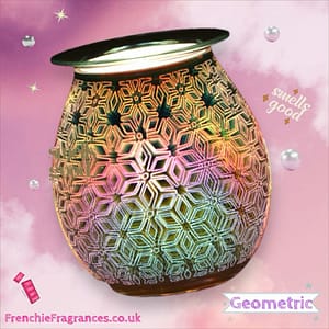 3D Geometric Flower Light Up Electric Burner