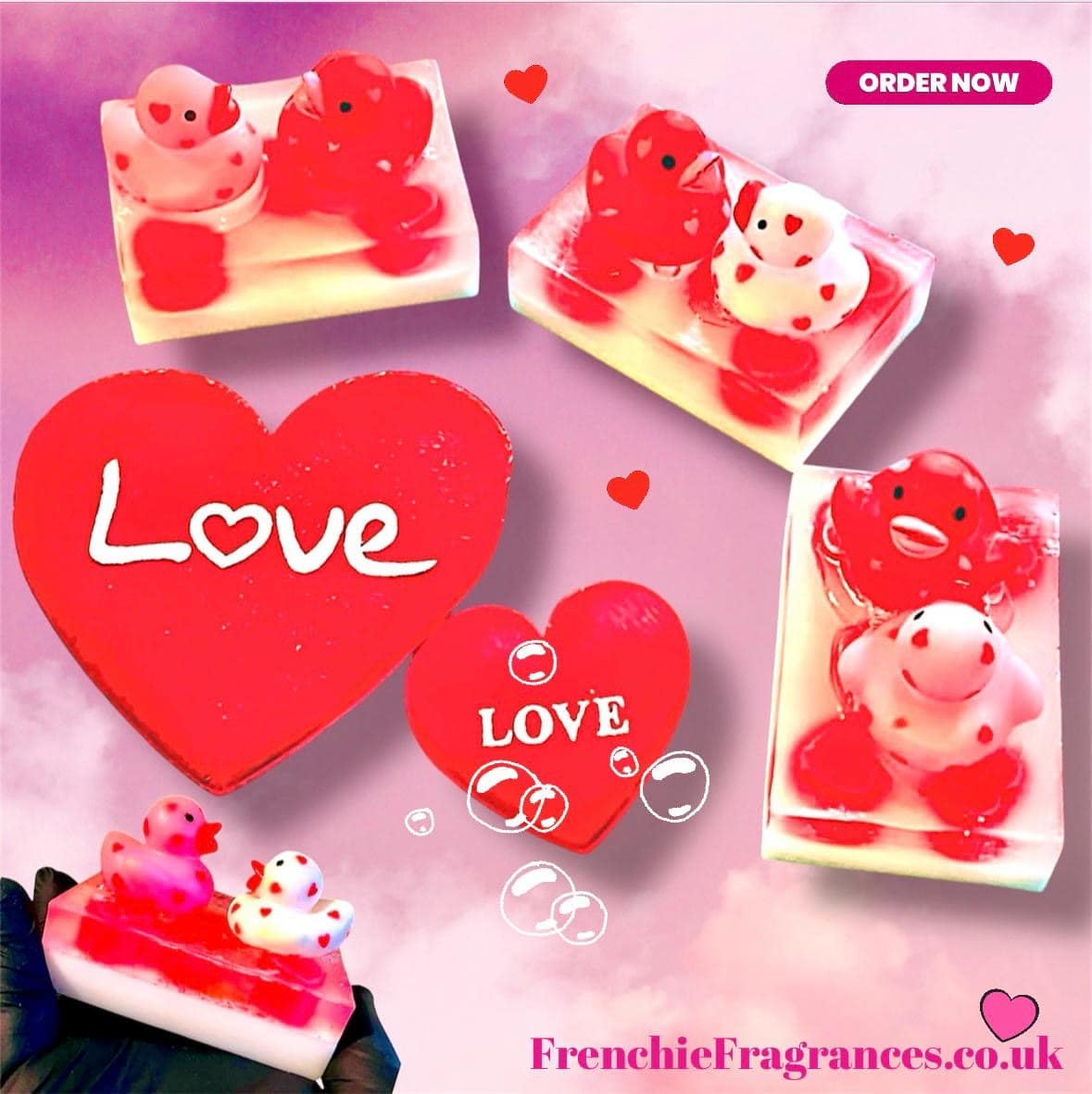 Novelty Love Duck Soap